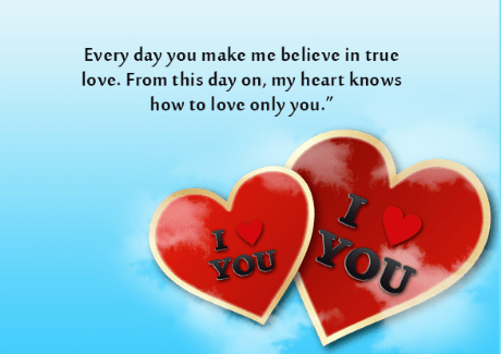 love messages for her from the heart