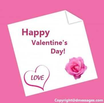 Valentine sms for girlfriend