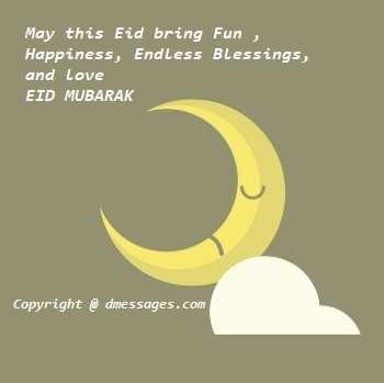 Happy Eid text sms messages