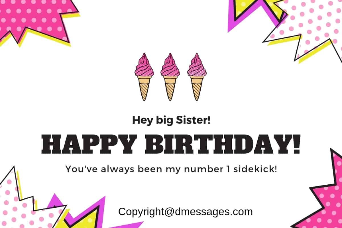 birthday wishes for a sister